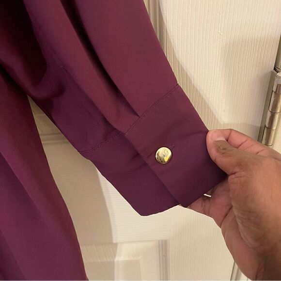 2pc Bundle V-Neck Long Sleeve Tunic Top  Rayon size 1X oversized - Picture 5 of 12